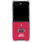 NBA Houston Rockets Distressed Galaxy Z Flip6 Clear Case